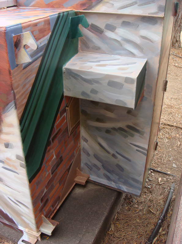 barn owl mural northwest corner