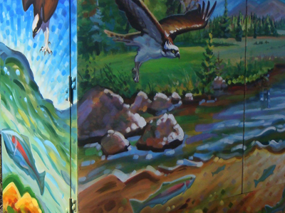 osprey mural southeast corner