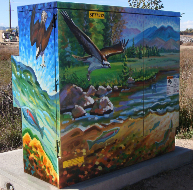osprey mural southeast corner