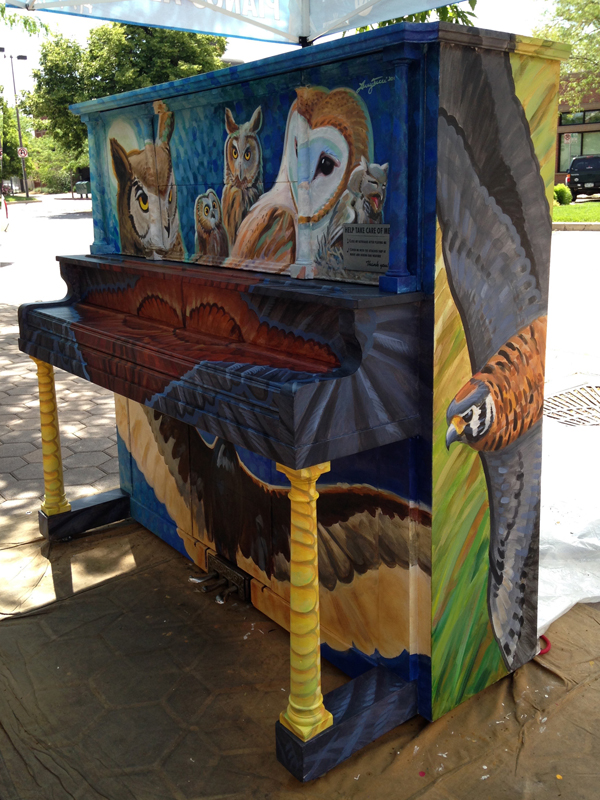 raptor piano front right corner